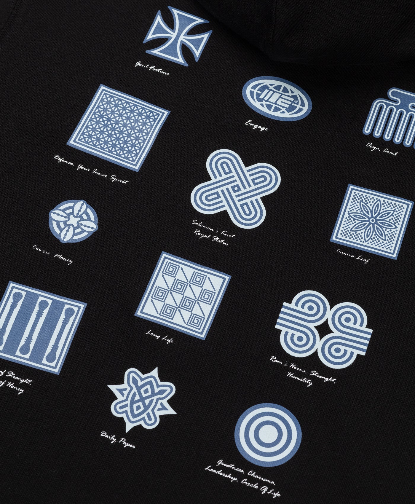 Black DP X Engage Hoodie - Image 3