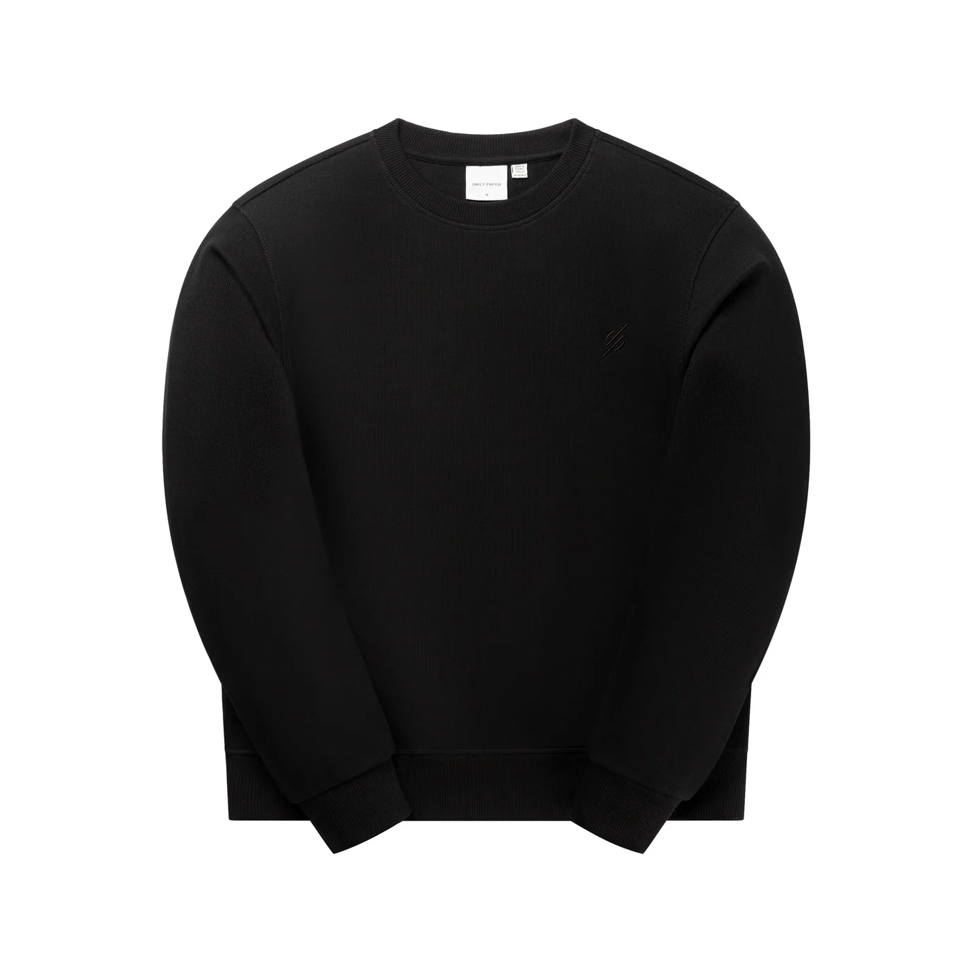 Black Mono Rib Sweater - Image 5